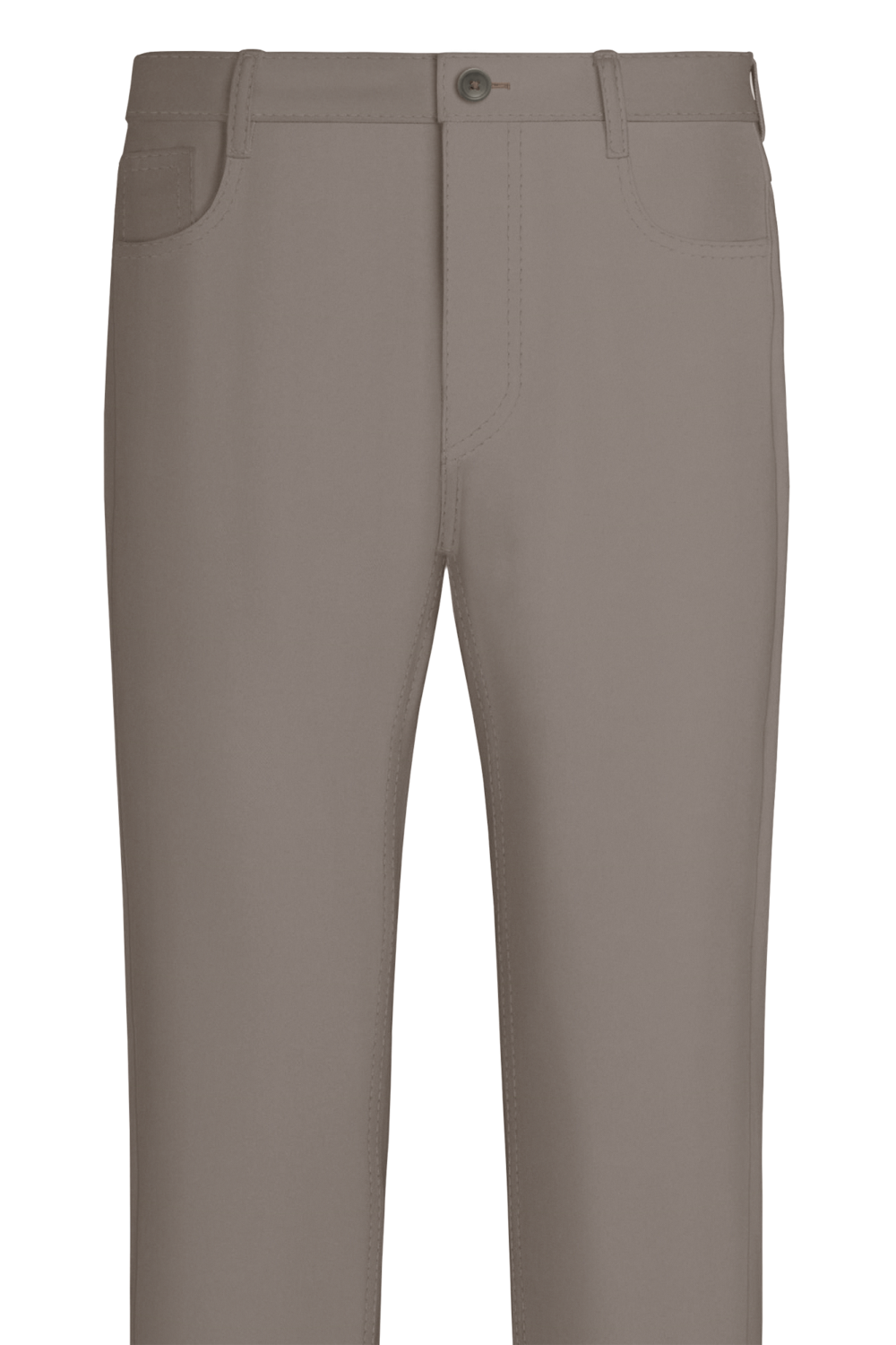 Taupe Casual Pants