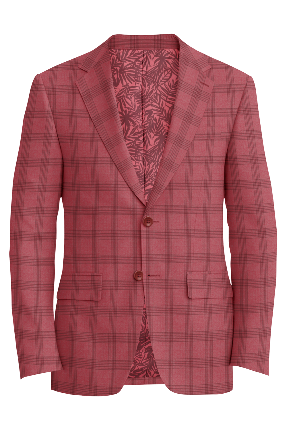 The Pathfinder — Salmon Pink Check jacket