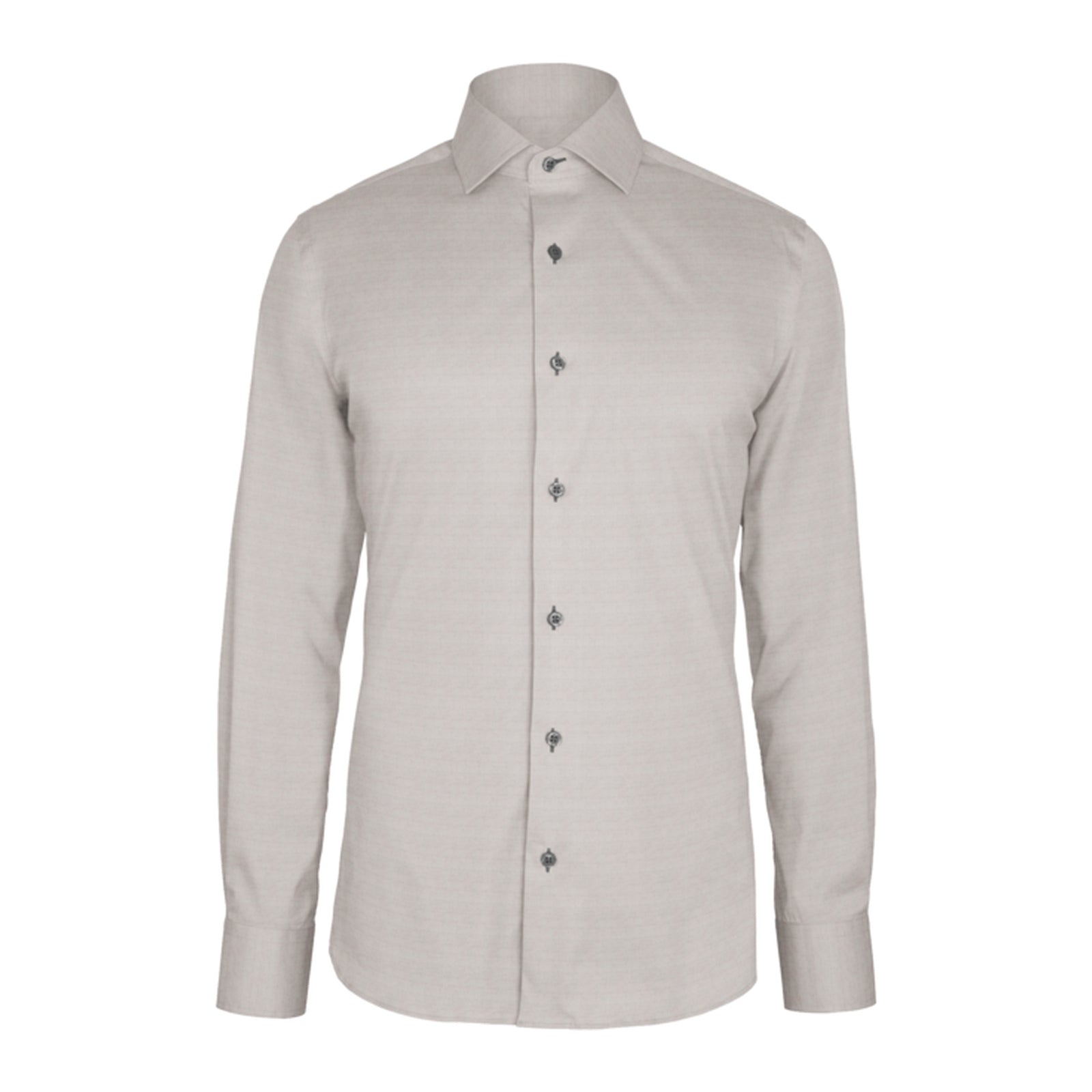 Black Solid Broadcloth custom shirt