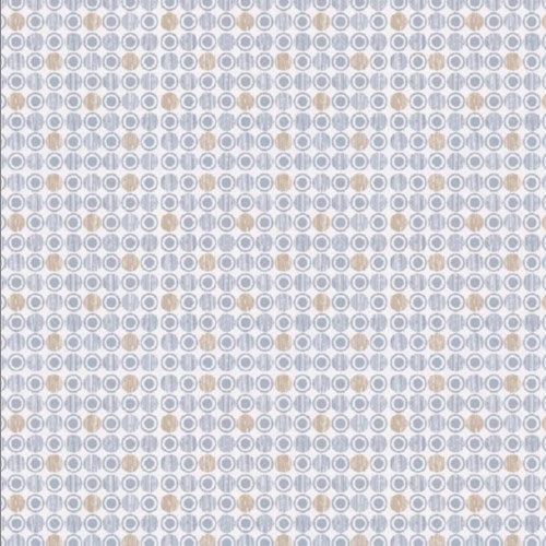 Grey Tan Cipher fabric swatch