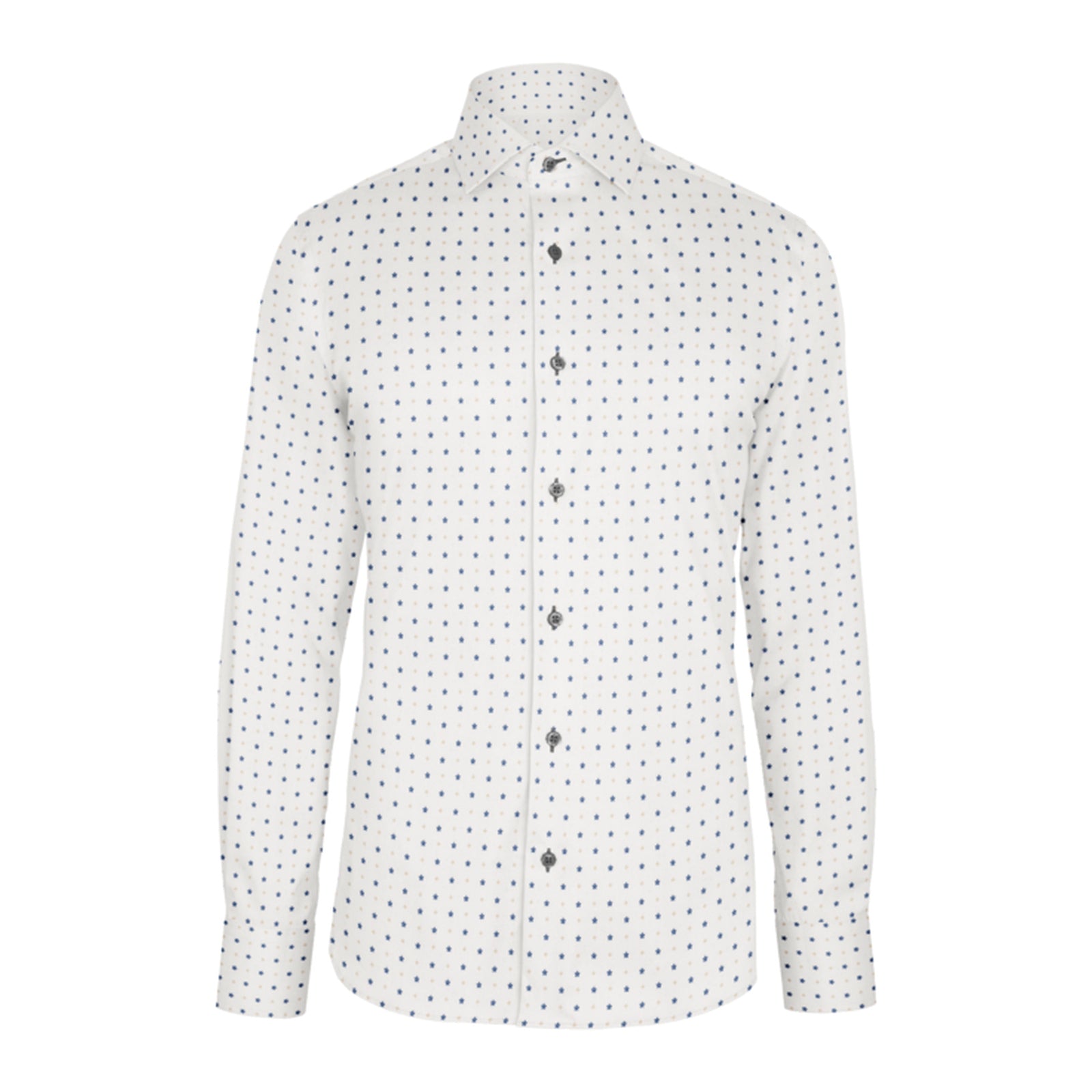 Blue Tan Delfinia custom shirt