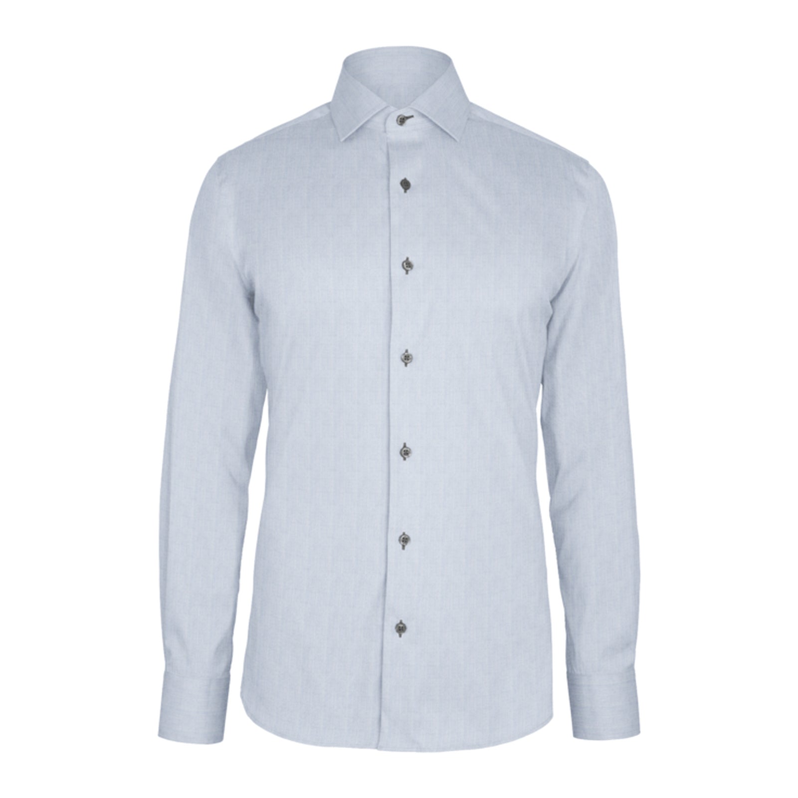 Light Blue Herringbone custom shirt