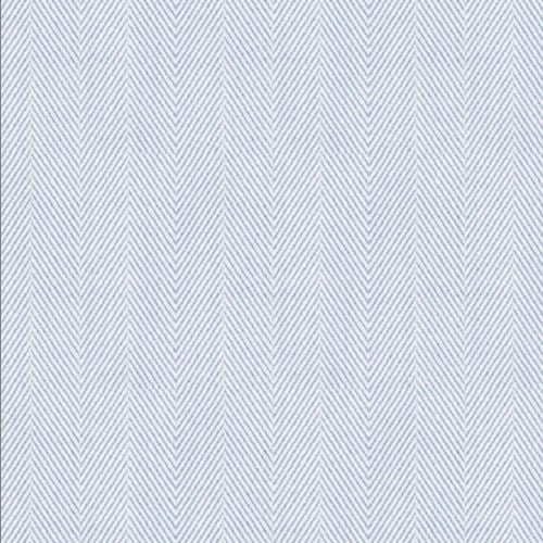 Light Blue Herringbone fabric swatch