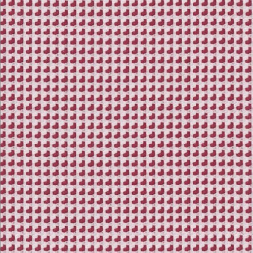 Red Check Fancy Jacquard fabric swatch