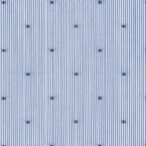 Navy Micro Stripe fabric swatch