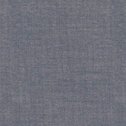 Blue Chambray fabric swatch
