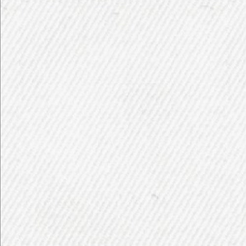 White Twill fabric swatch
