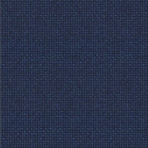 Reda Blue Hopsack Jacket fabric swatch