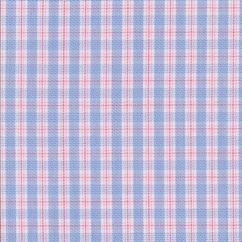 Pink Dress Plaid fabric swatch
