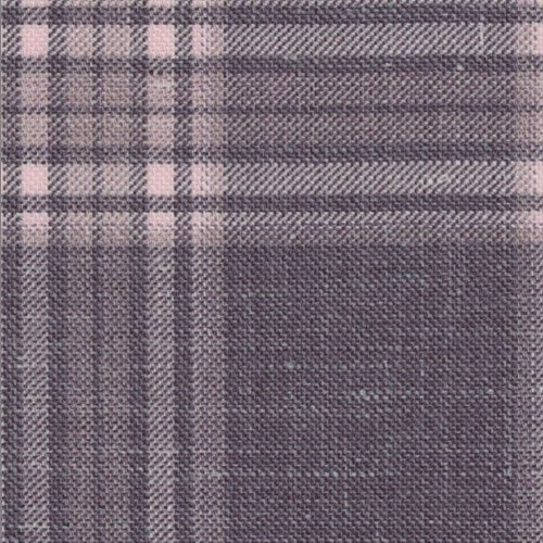 The Sentinel — Berry Pink Track Check fabric swatch