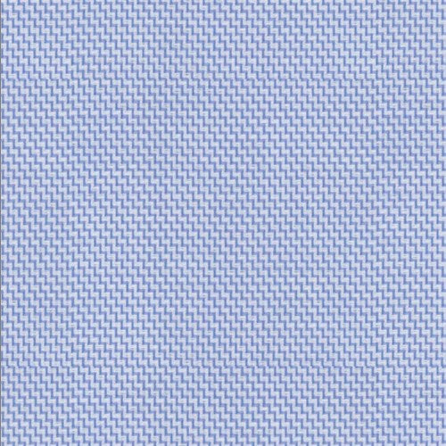 Blue Zig Zag Dobby fabric swatch