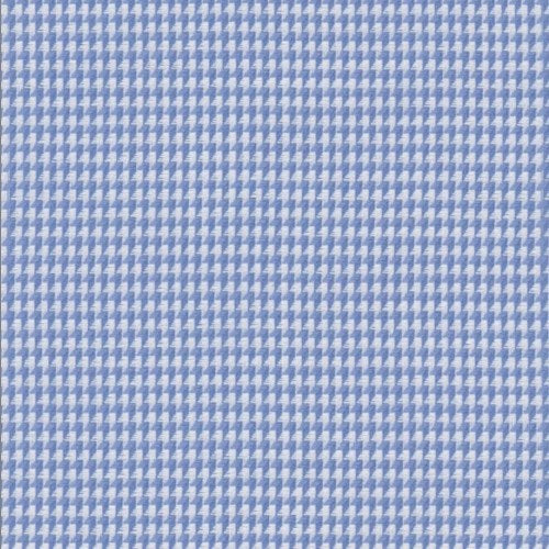 Blue Puppy Tooth Dobby fabric swatch