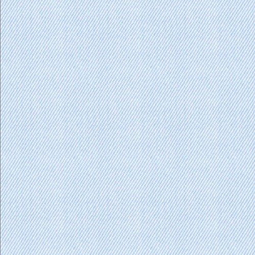Light Blue Fine Twill fabric swatch