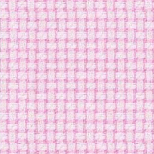 Pink Basket Weave Dobby fabric swatch