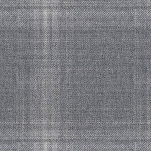 Reda Grey Silver Shadow Windowpane Jacket fabric swatch