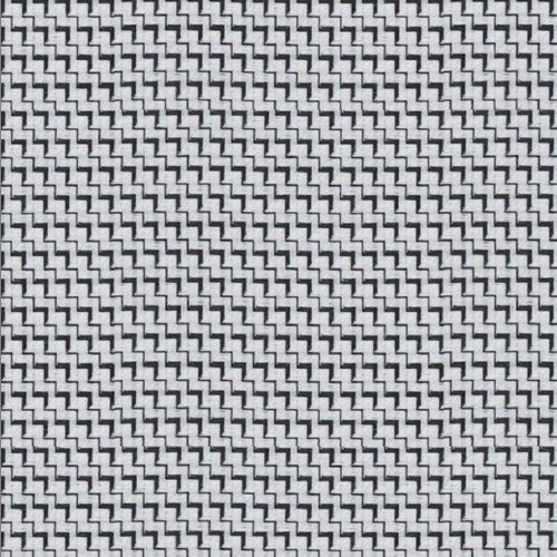 Black Step Dobby fabric swatch