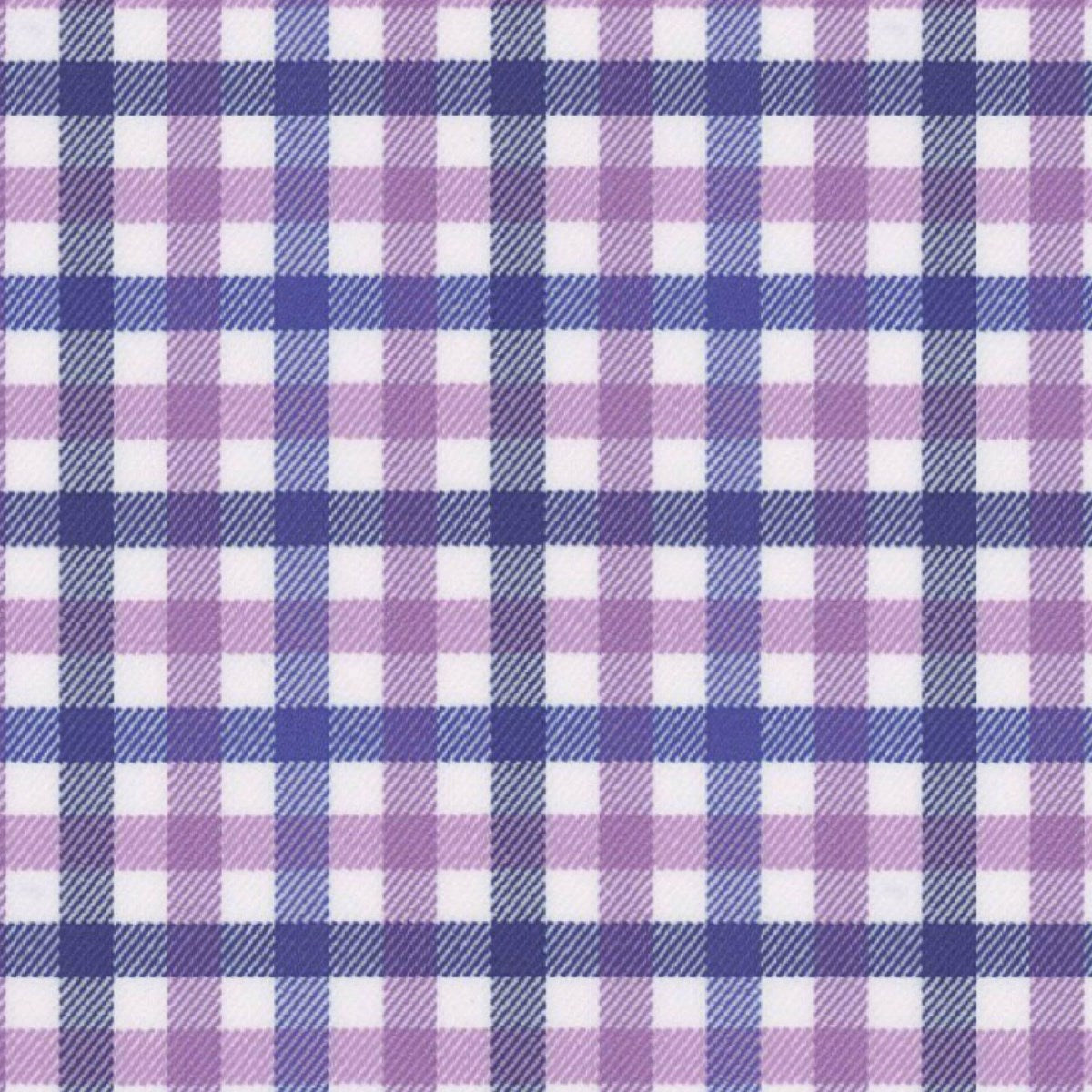 Lavender Blue Sport Tattersall fabric swatch