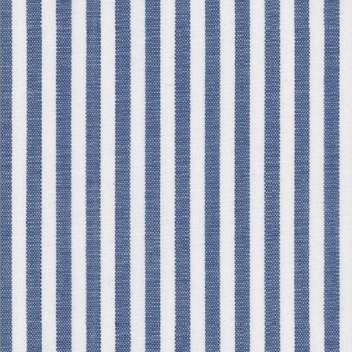 Navy Bengal Stripe fabric swatch