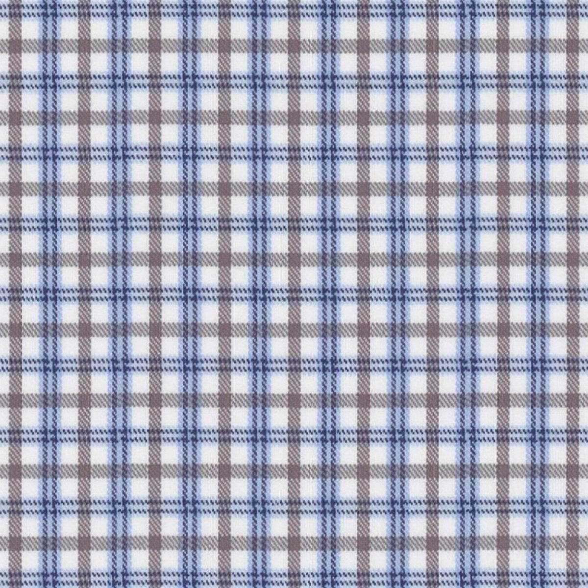 Grey Navy Plaid fabric swatch