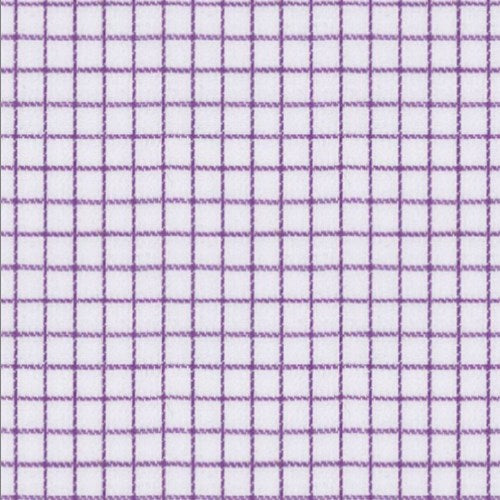 Purple Graph Check fabric swatch