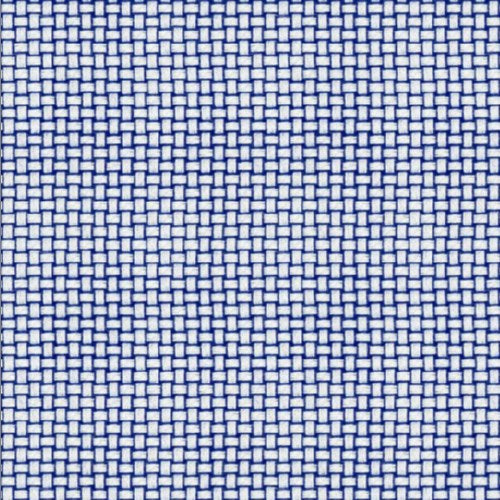 Navy Basket Weave Dobby fabric swatch