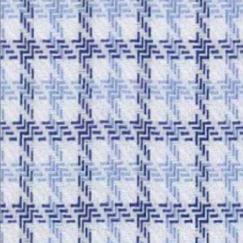 Navy Sport Tattersall fabric swatch
