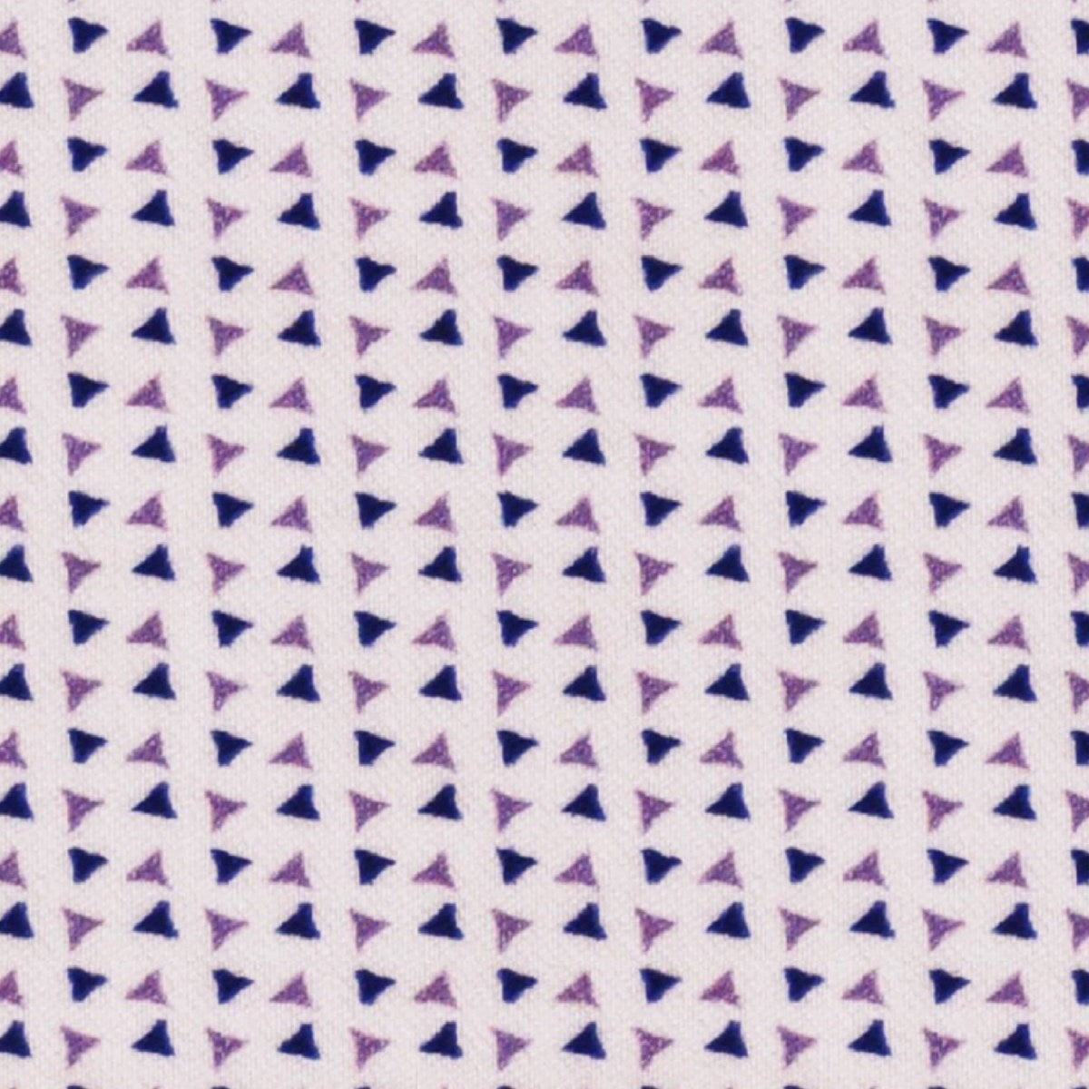 Lavender Navy Triangle fabric swatch