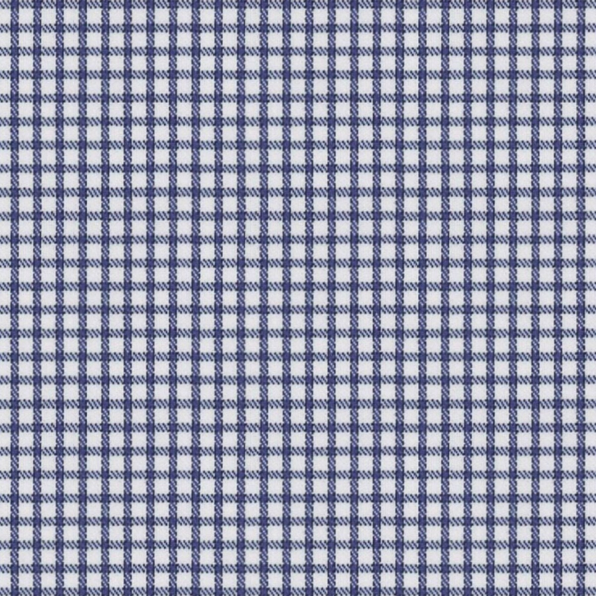 Navy Graph Check fabric swatch