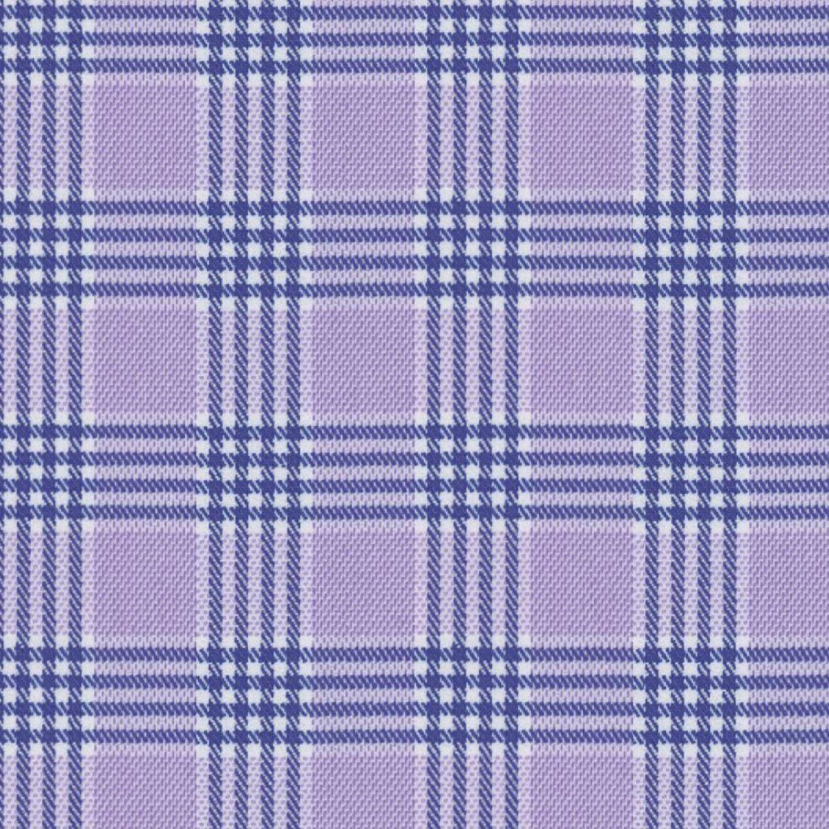 Lavender Navy Glen Plaid fabric swatch