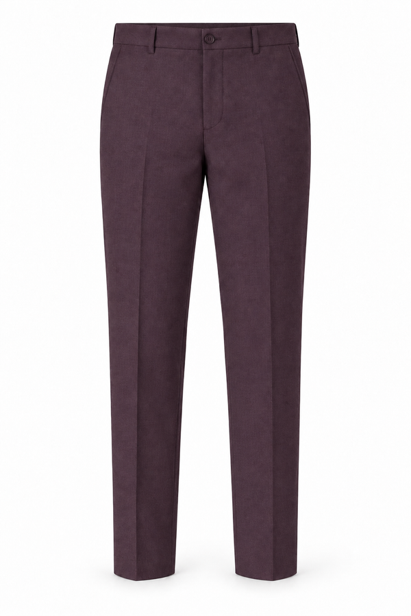 Coordinating trousers for Purple and Blue Plaid Ensemble