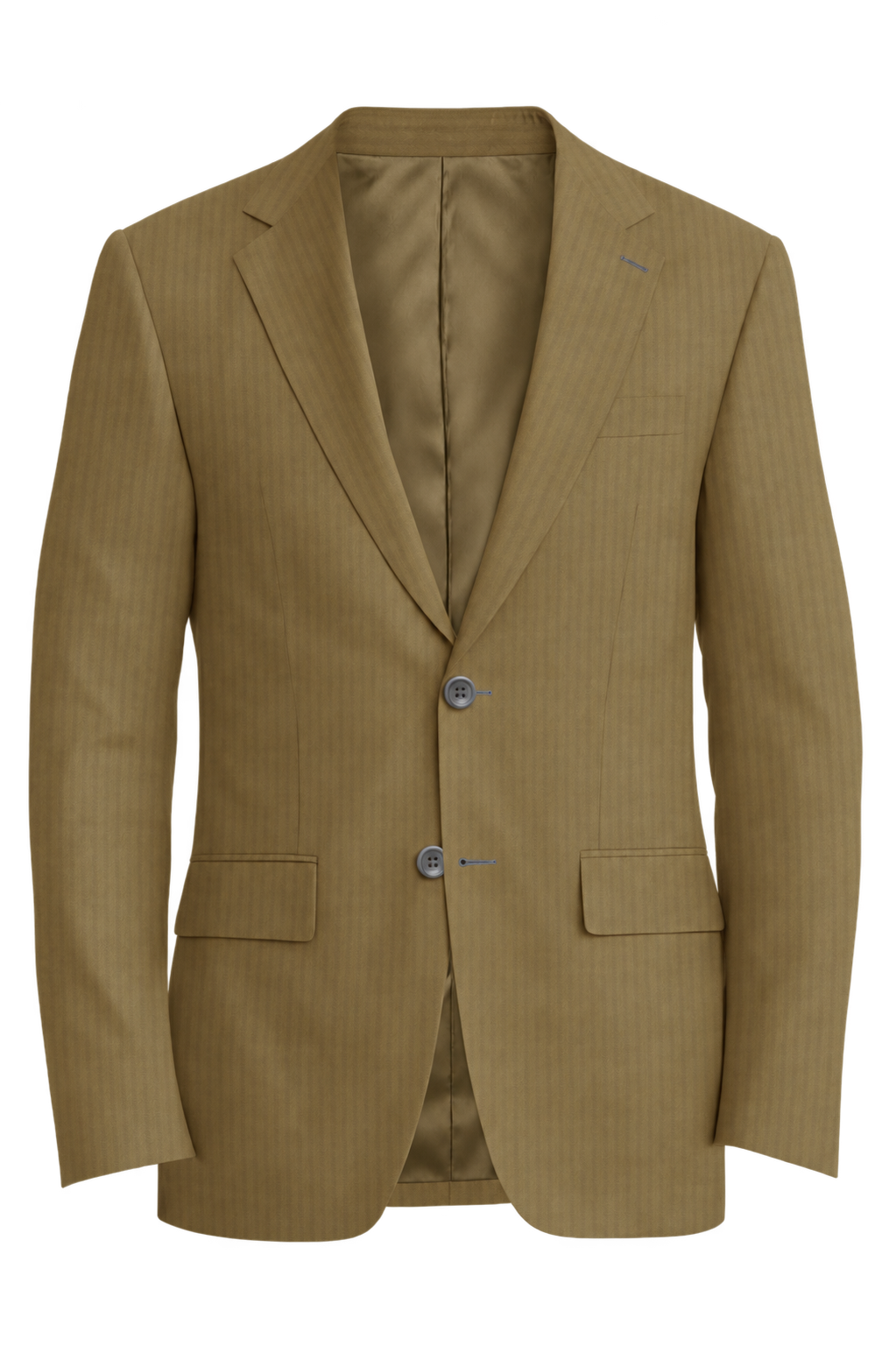 Piacenza 1733 Gold Herringbone Jacket in gold herringbone fabric