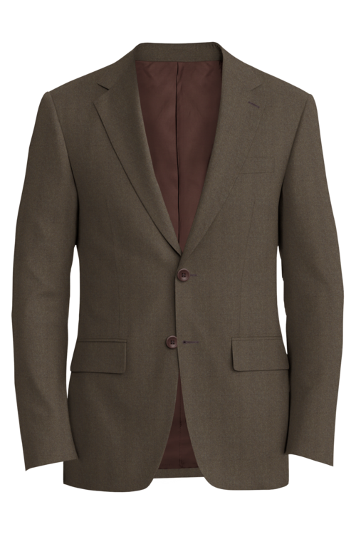 Kensington Light Brown Melange Jacket in light brown melange fabric
