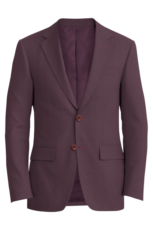 Lanificio di Lusso Wine Mesh Jacket in wine mesh fabric
