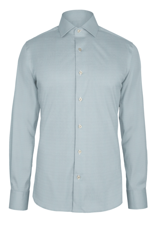 Green Micro Houndstooth custom shirt