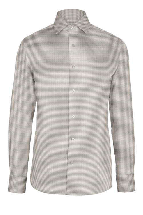 Olive Brown Mini Neat custom shirt