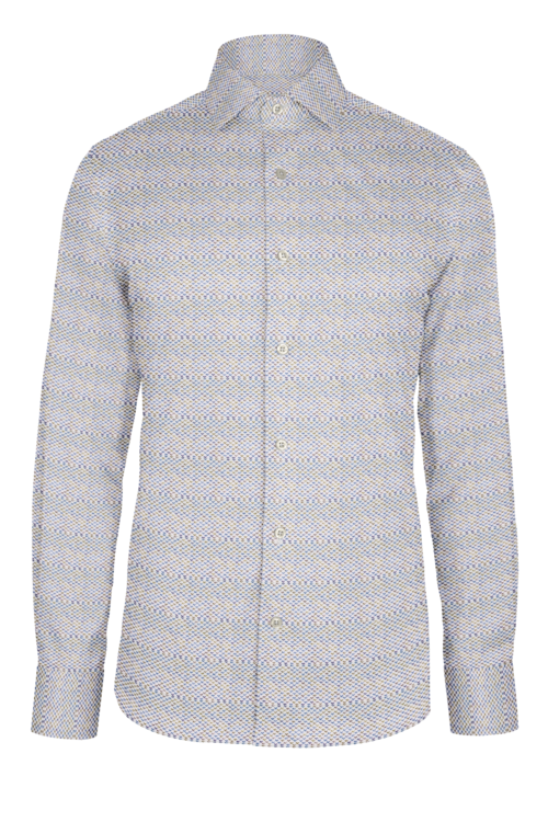 Blue Tan Flight custom shirt