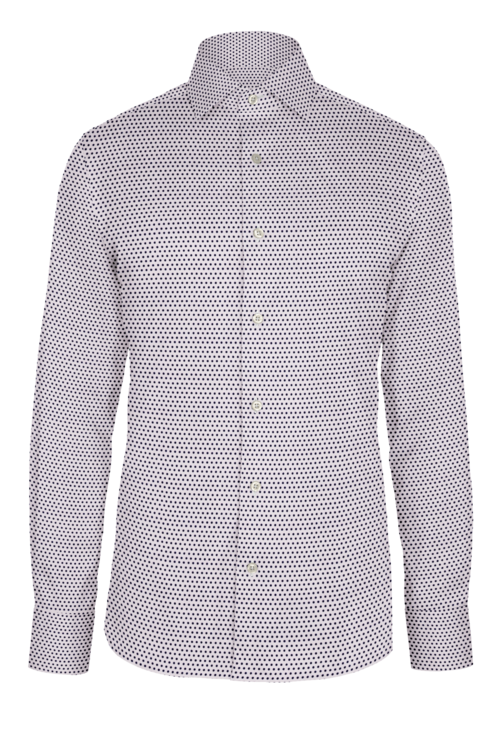 Navy Dot custom shirt