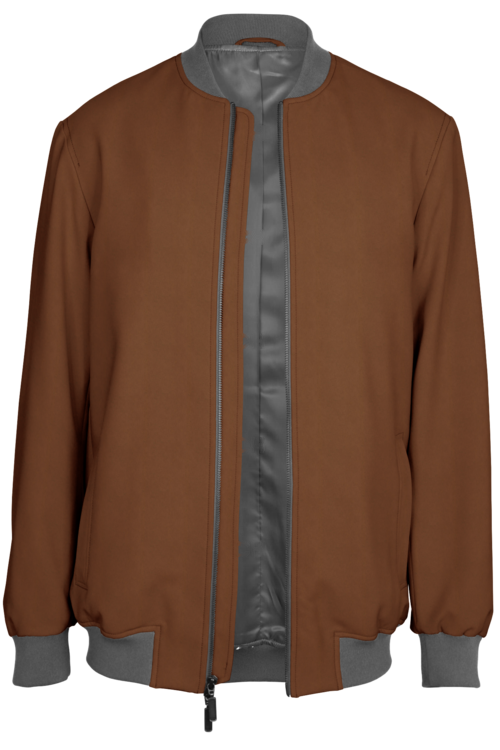 Honey Solid Bomber Jacket