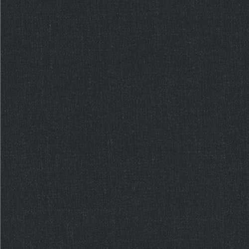 Charcoal worsted wool fabric swatch