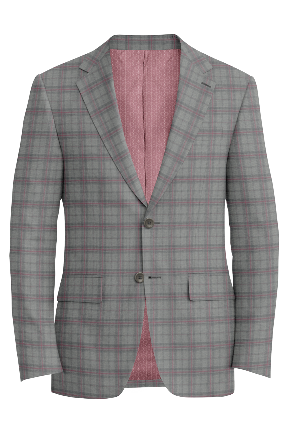 The Ally — Lt Grey Pink jacket