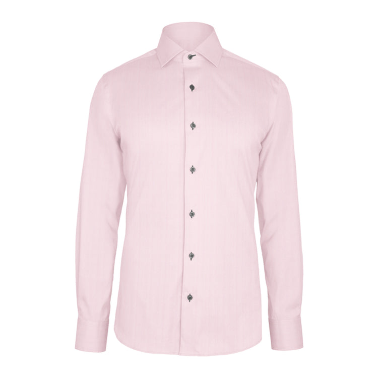 Pink Hairline Twill custom shirt