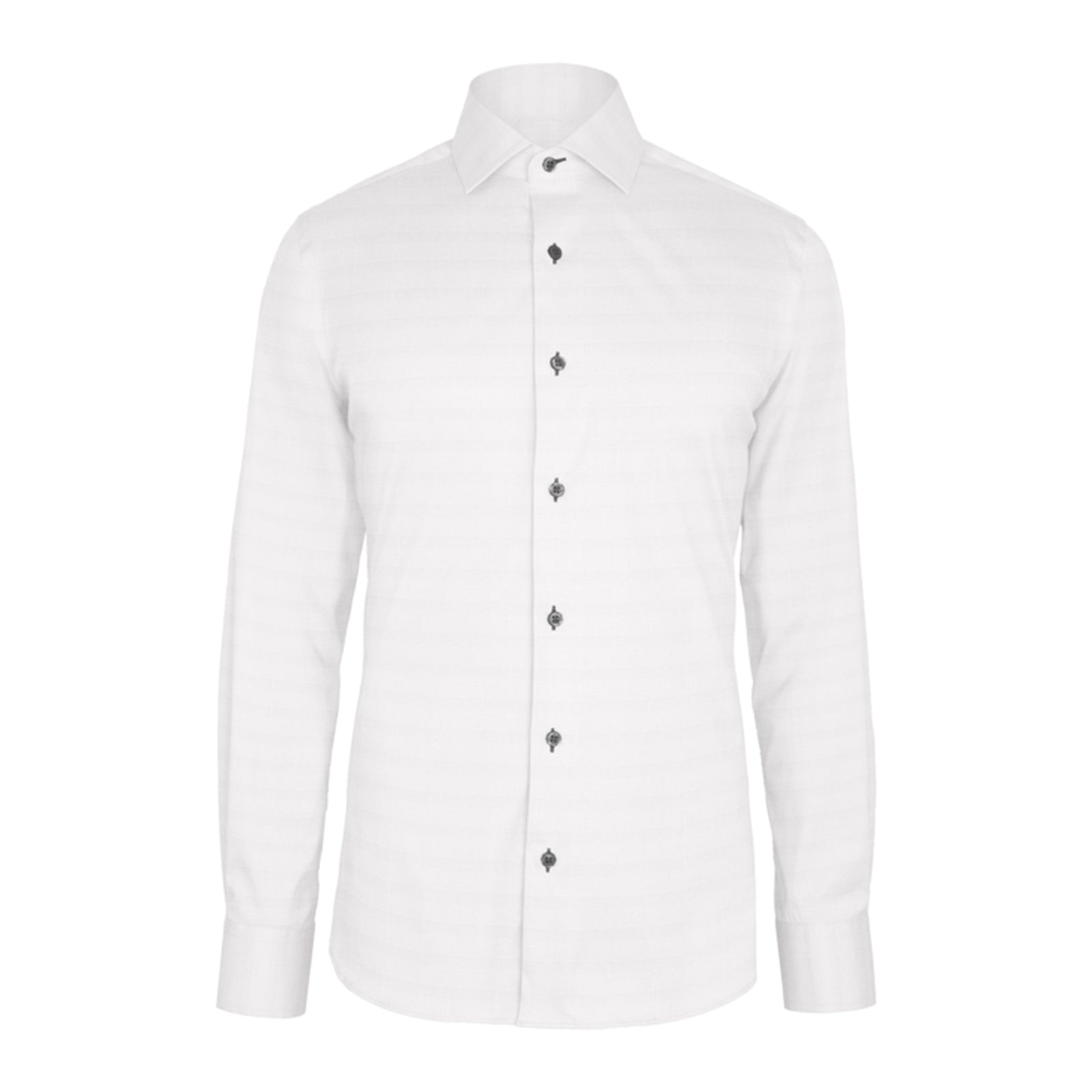 White Honeycomb Dobby custom shirt