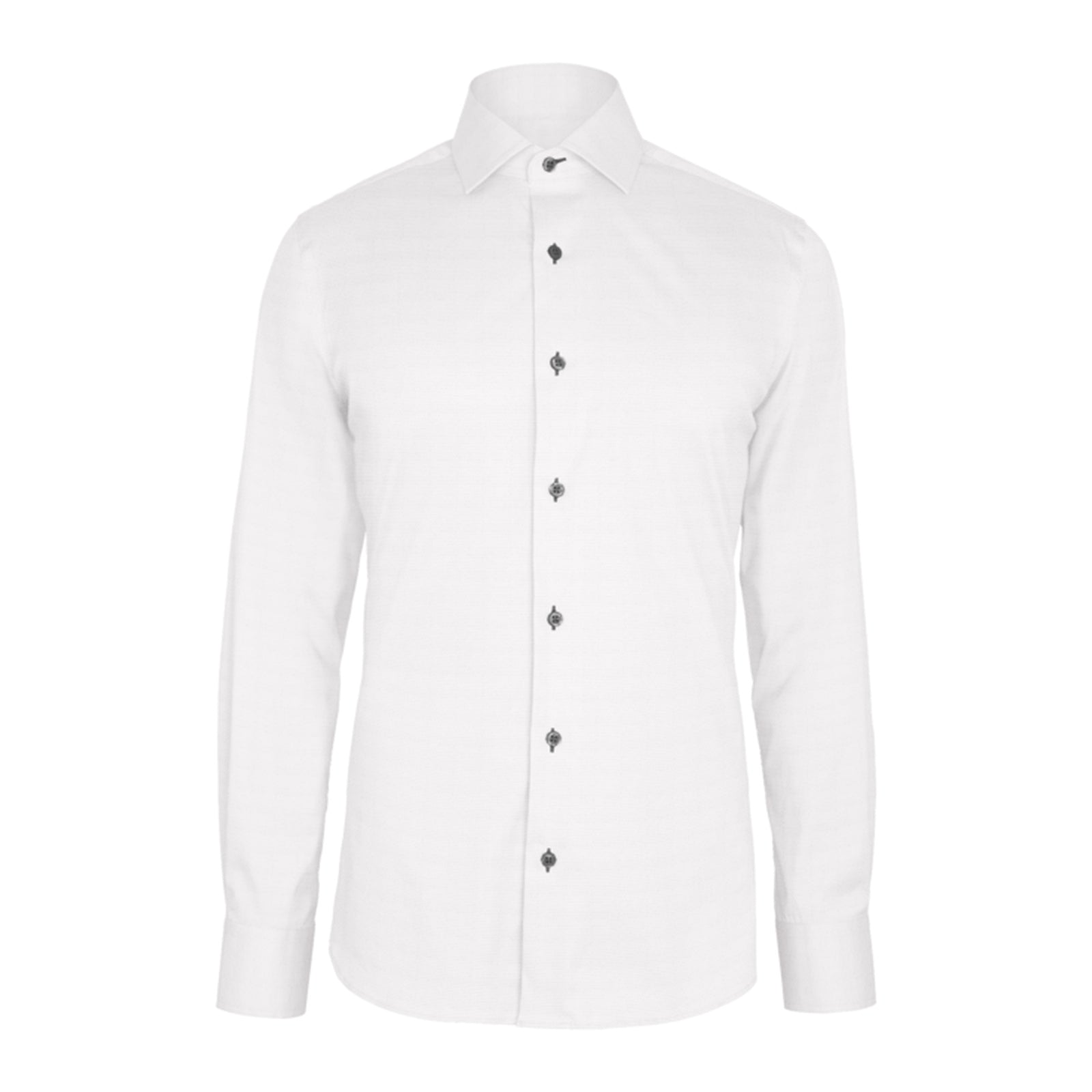 White Basket Dobby custom shirt