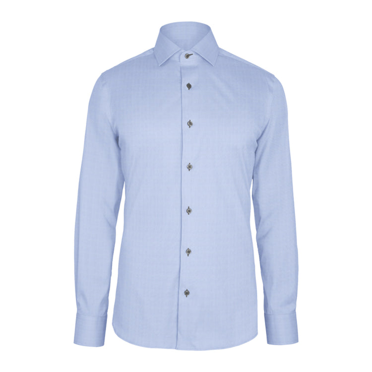 Blue Dobby custom shirt