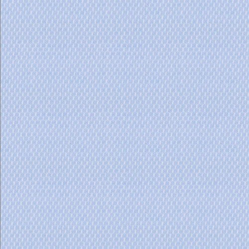 Blue Honeycomb Dobby fabric swatch