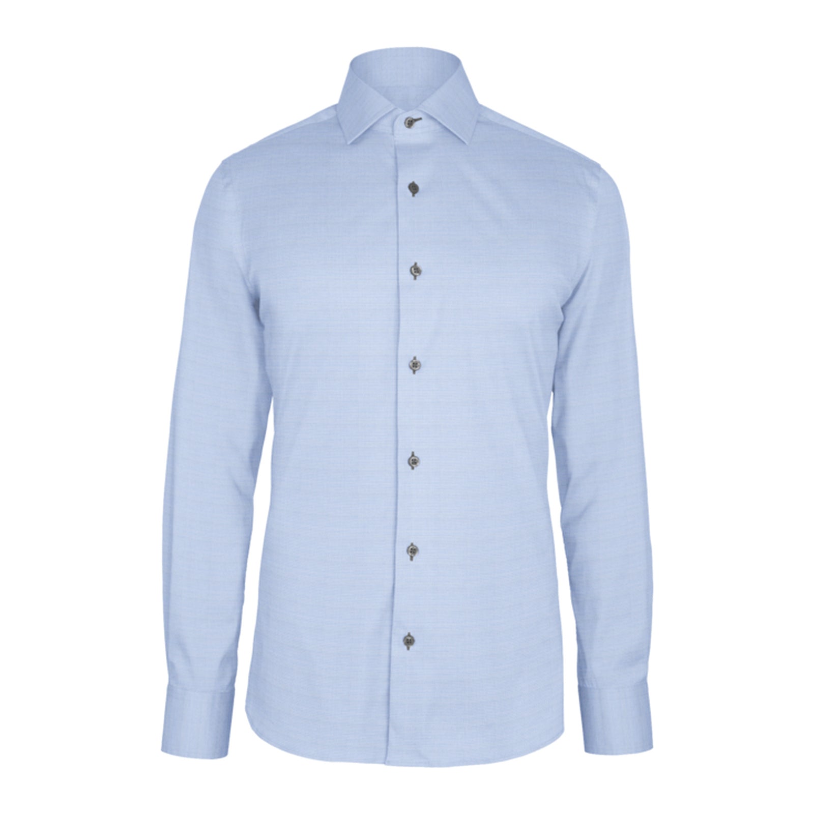 Blue Basket Dobby custom shirt