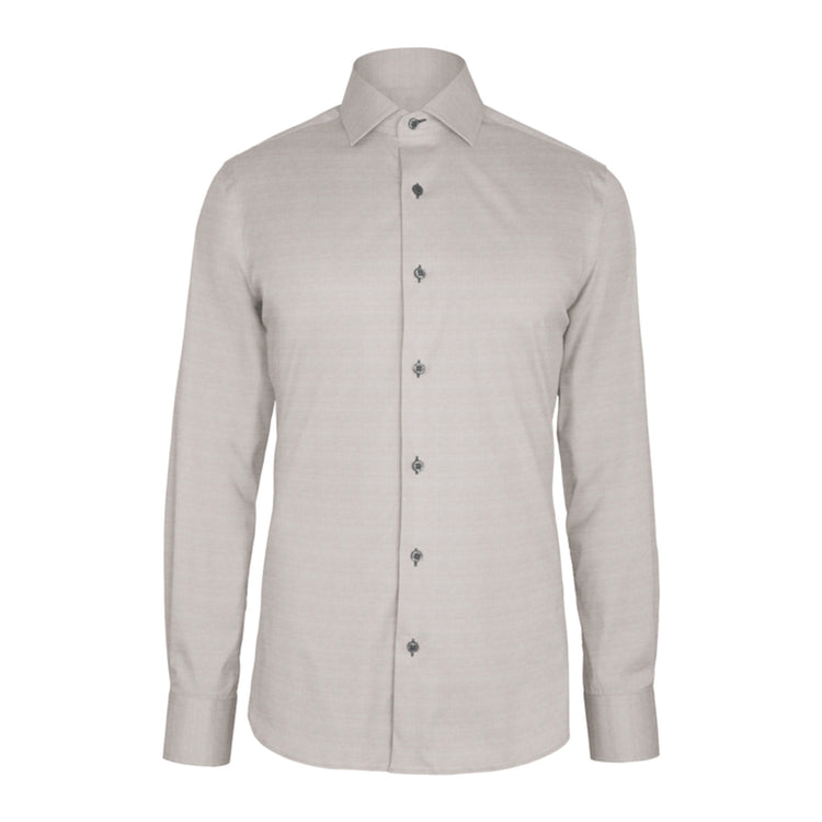 Black Solid Broadcloth custom shirt