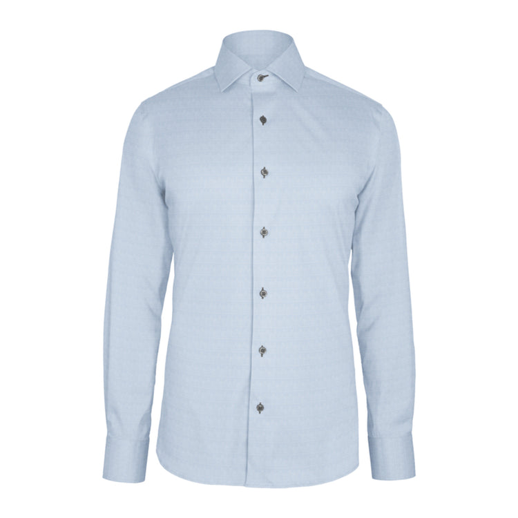Blue Twill custom shirt