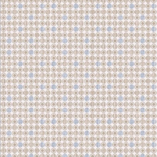 Tan Grey Cipher fabric swatch