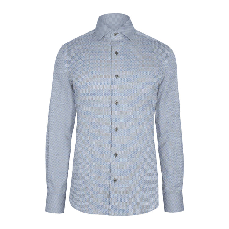 Navy Blue Seville custom shirt